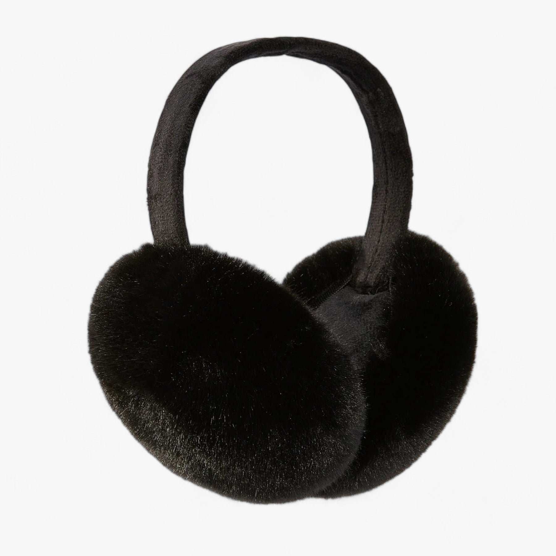Earmuffs : Nepvachten in Kunstbont - Gezellige Winterwarmte - Zwart Wit in van Pantino