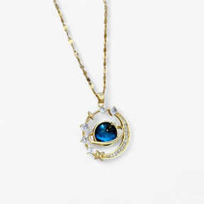 Necklace : Ketting Goud - Elegante Sterrenhemel - Tijdloze Veelzijdigheid in van Pantino