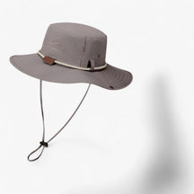 outdoor equipment : Waterdichte Bucket Hat Heren - UV-bescherming, Opvouwbaar - Koffie & Grijs in XMZ263 grijs 55-60cm van Pantino