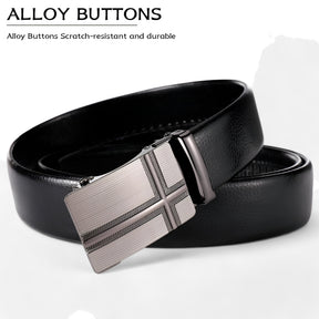 Men's Belt : Riem Heren Zwart - Veelzijdige PU-Leren in van Pantino