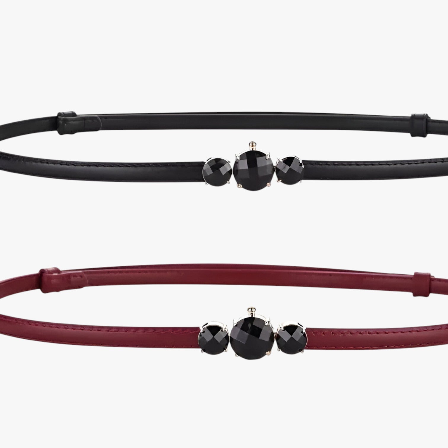Women's Belt : Slanke riem van echt leer – Verstelbare elegantie voor dames in van Pantinoshop