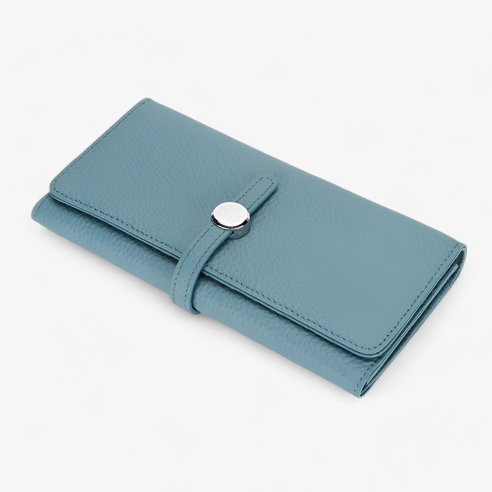 bags : Grote Handtas voor Vrouwen Dames - Elegante Echte Leer met Kaartmap - Zwart in blauw van Pantino