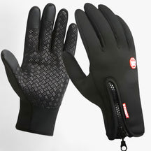 outdoor equipment : Tactische Winterhandschoenen - Touchscreen en Waterdicht - A-Donkerblauw in A-Zwart van Pantino