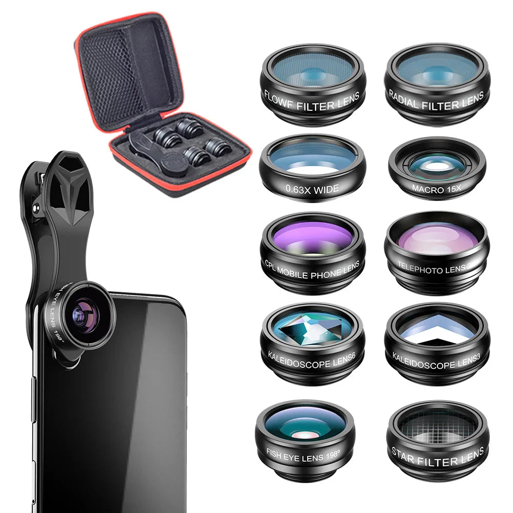gadgets : VividView Camera Lens Kit - Upgrade de Camera van Je Telefoon in Seconden in Camera Lens Kit van Pantino