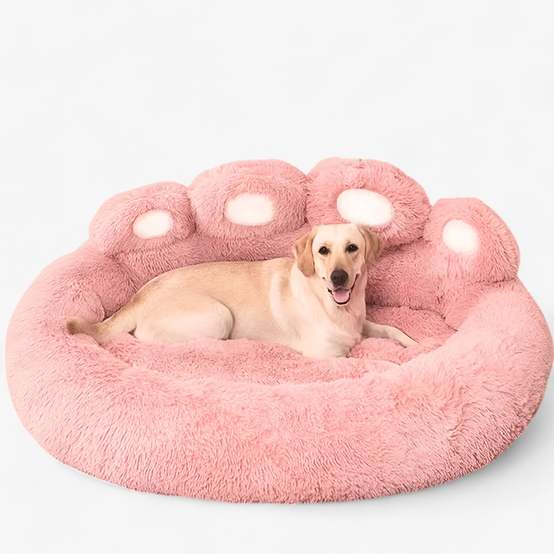 pets : Fido Fluff - Pluizig en Comfortabel Hondenbed in van Pantino