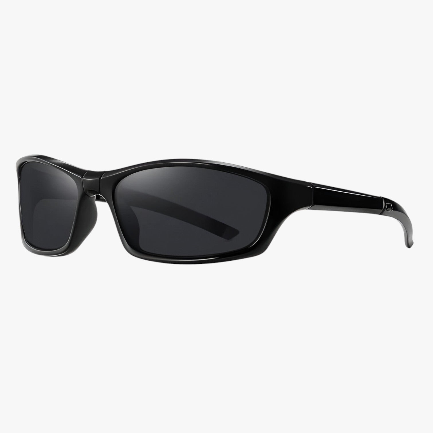 Sport Sunglasses : Opvouwbare Sportbrillen - Lichtgewicht en Anti-reflecterend - Grijs Diepblauw in Transparant Zwart Grijs van Pantino