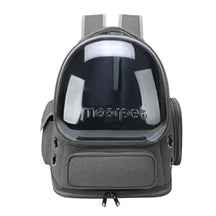 pets : Transparante Ademende Kattendraagtas voor Reis in Grijs 34x27x42cm van Pantino