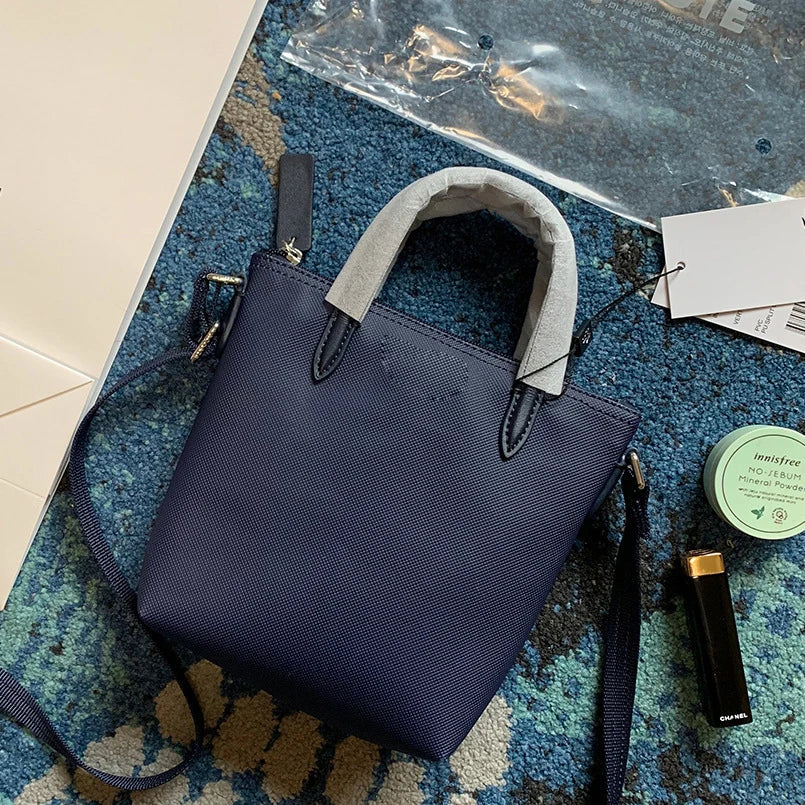 bags : Handtas Zwart - Stijlvolle Mini in Donkerblauw van Pantino