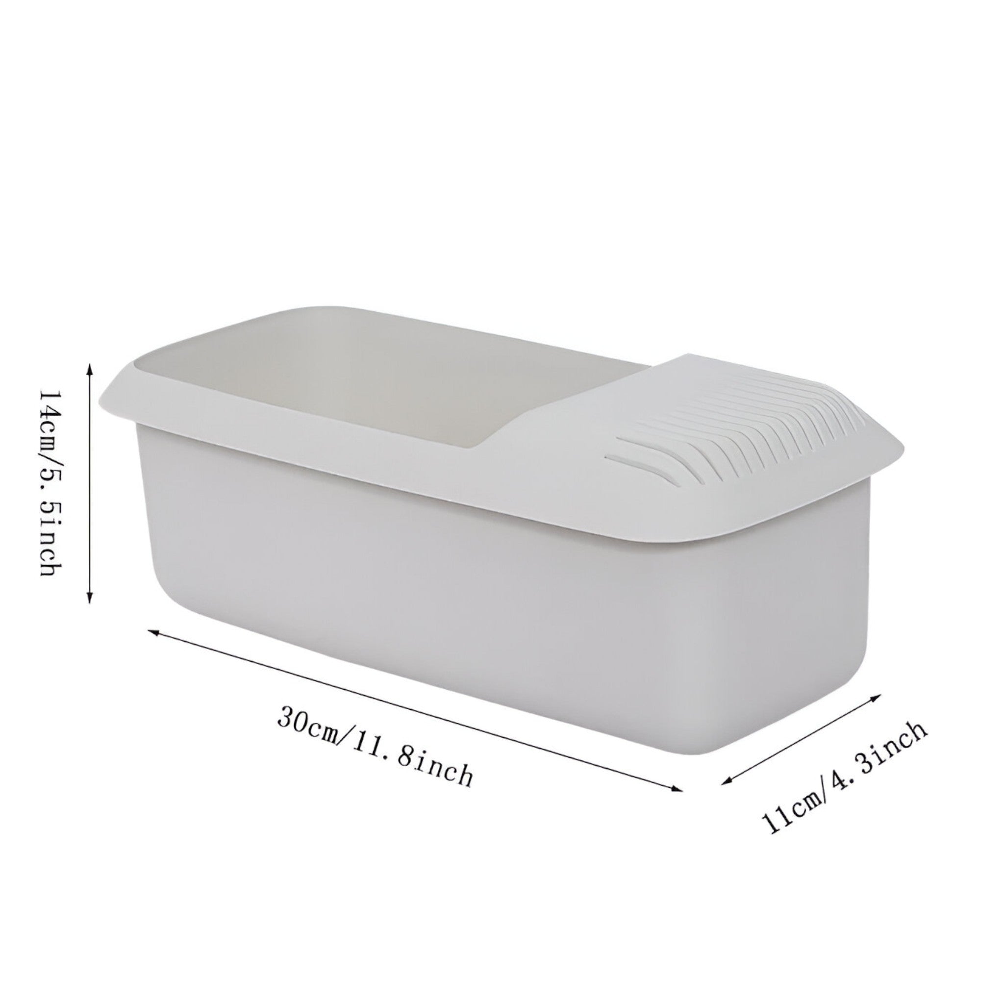 home & garden : Efficiënt, Mess-Free Keukenhulpmiddel - Wit in van Pantino