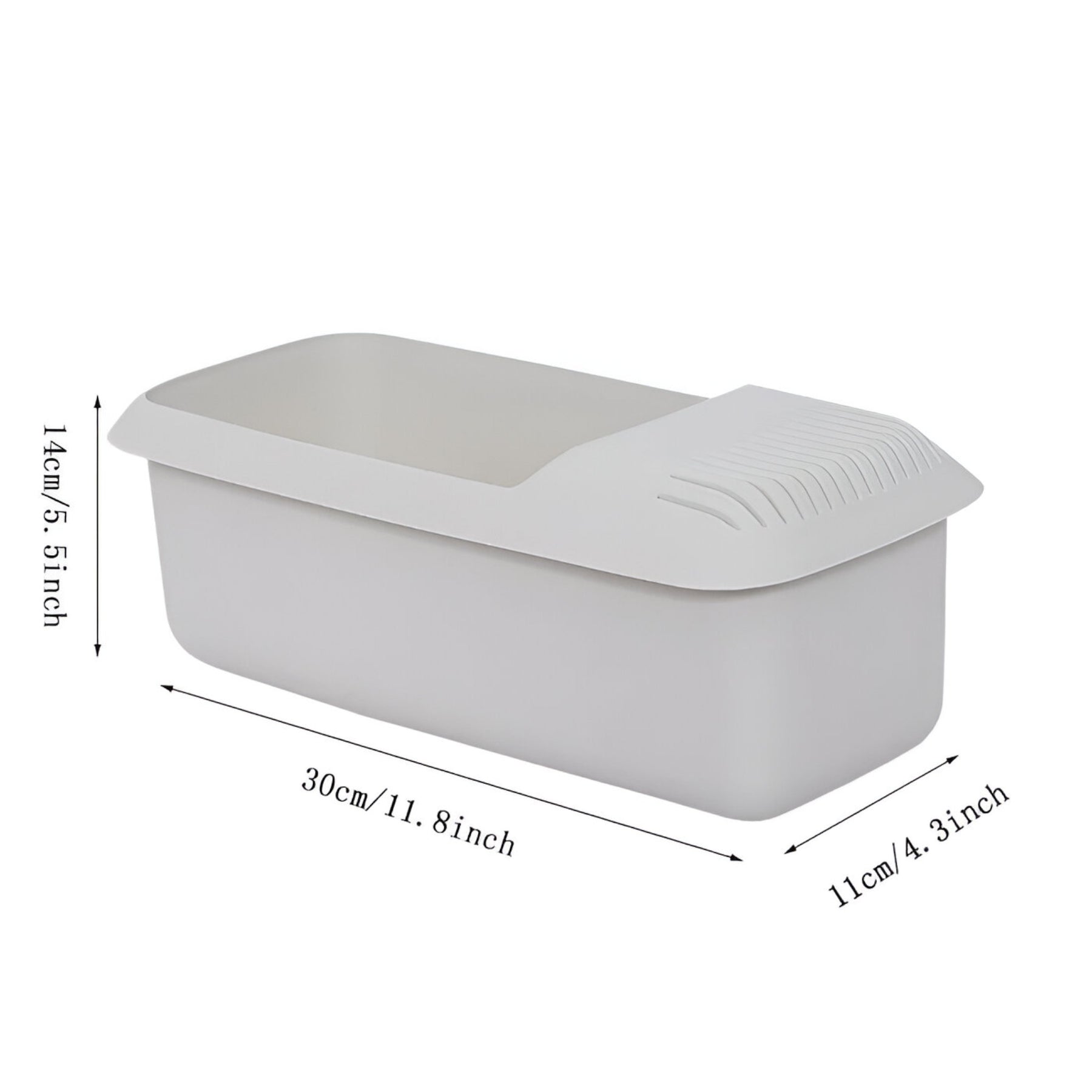 home & garden : Efficiënt, Mess-Free Keukenhulpmiddel - Wit in van Pantino