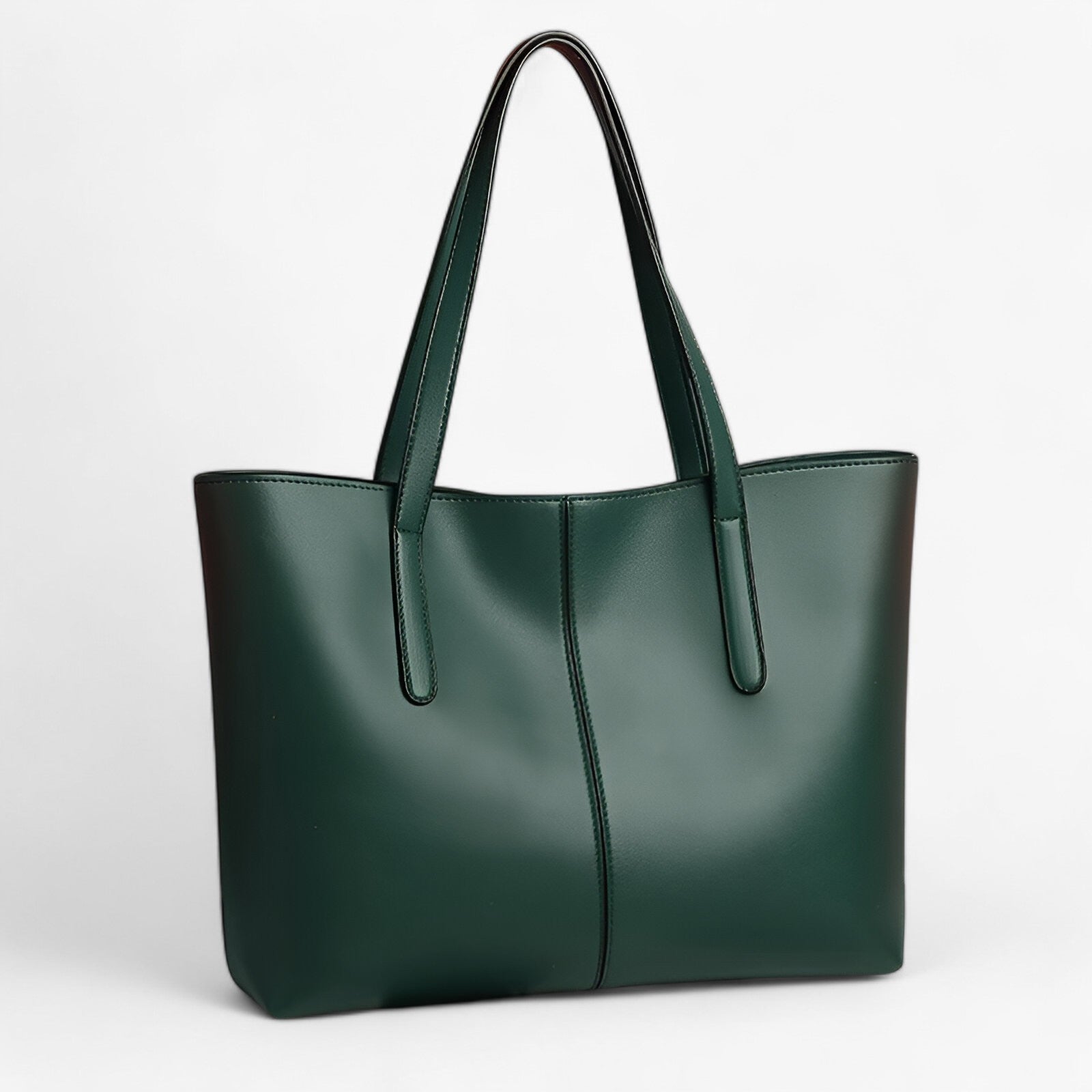 bags : Handtas voor Vrouwen Dames - Ruimte & Kwaliteit in PU Leer - Zwart in groen van Pantino