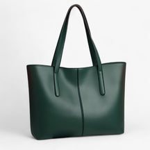 bags : Handtas voor Vrouwen Dames - Ruimte & Kwaliteit in PU Leer - Zwart in groen van Pantino