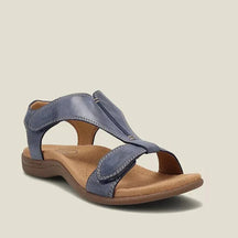 Sneakers : Trendy Sneakers voor Dames - Combineert Mode en Comfort voor Elke Dag - Beige in Blauw van Pantino