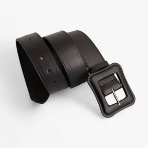 Belt : Riem Bruin - Brede Leren - De Onveranderlijke Charme van de Tijd in van Pantino