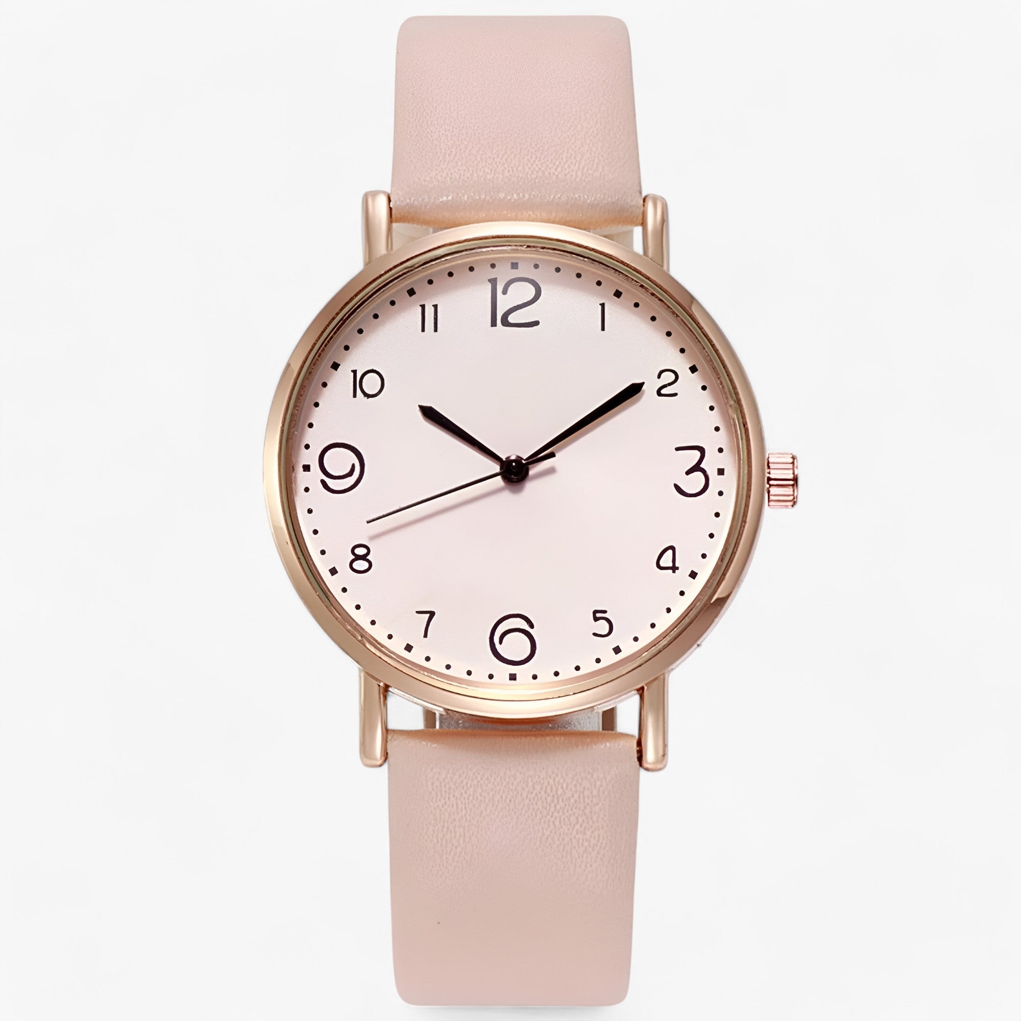 watches : Kwarts Horloge Dames Bruin - Elegant & Dagelijks Draagbaar in Beige van Pantino