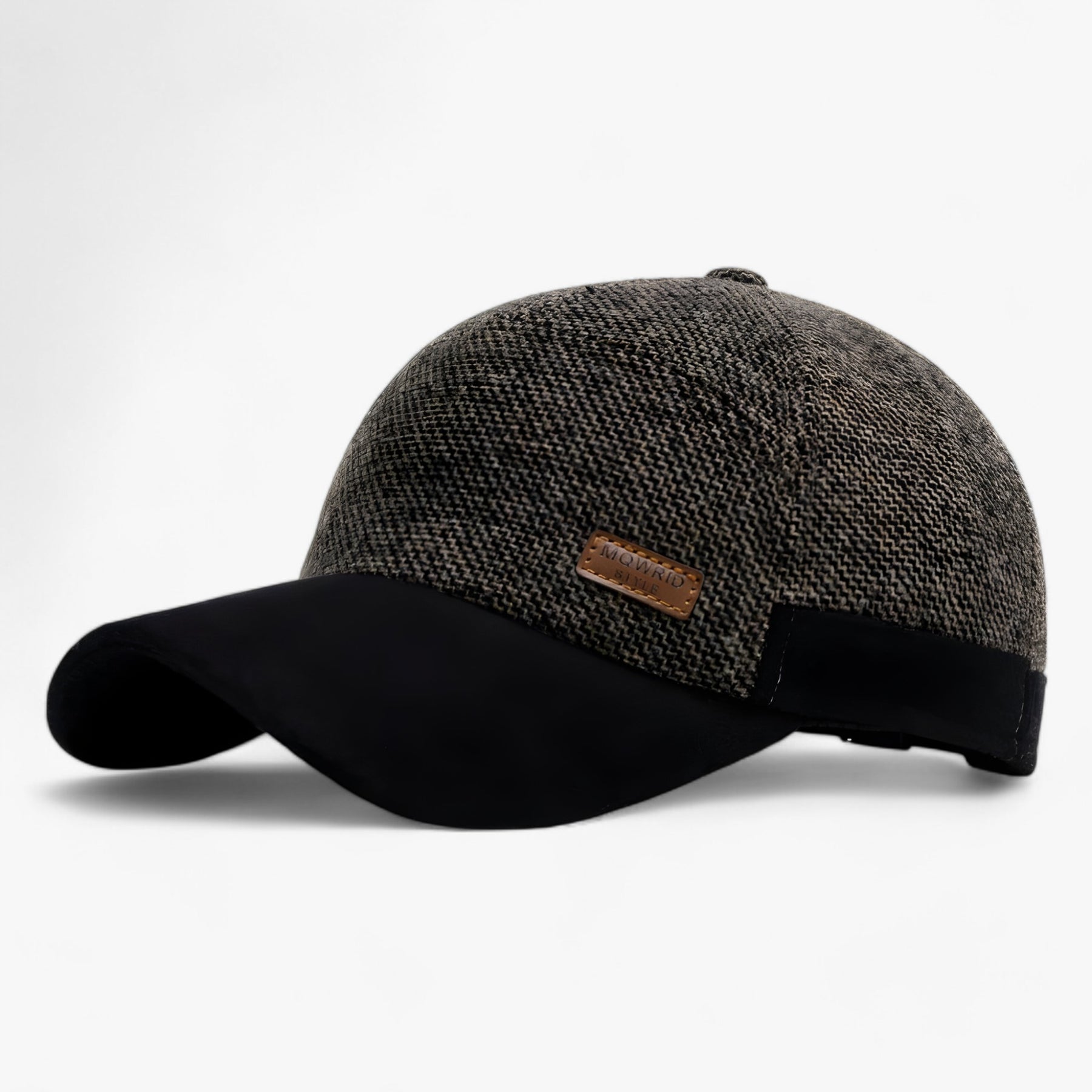 Baseball Cap : Vintage Baseballpet - Stijlvolle Warmte en Oorbescherming - Blauw in Khaki 56-61cm van Pantino