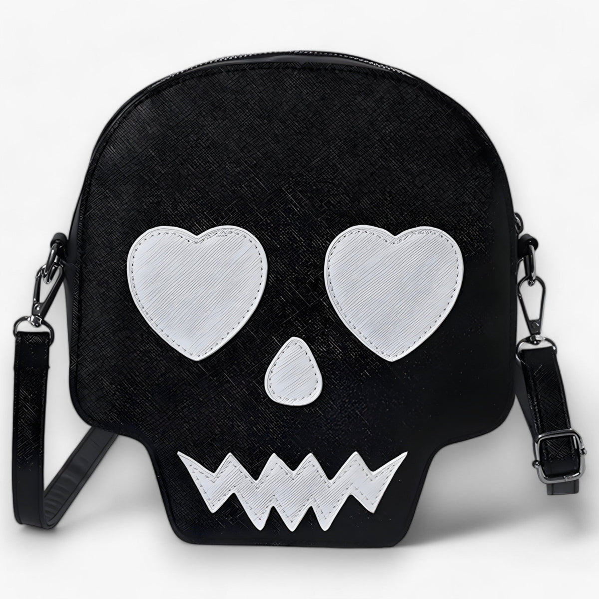 bags : Speelse Halloween-Stijl - Wit in Zwart van Pantino