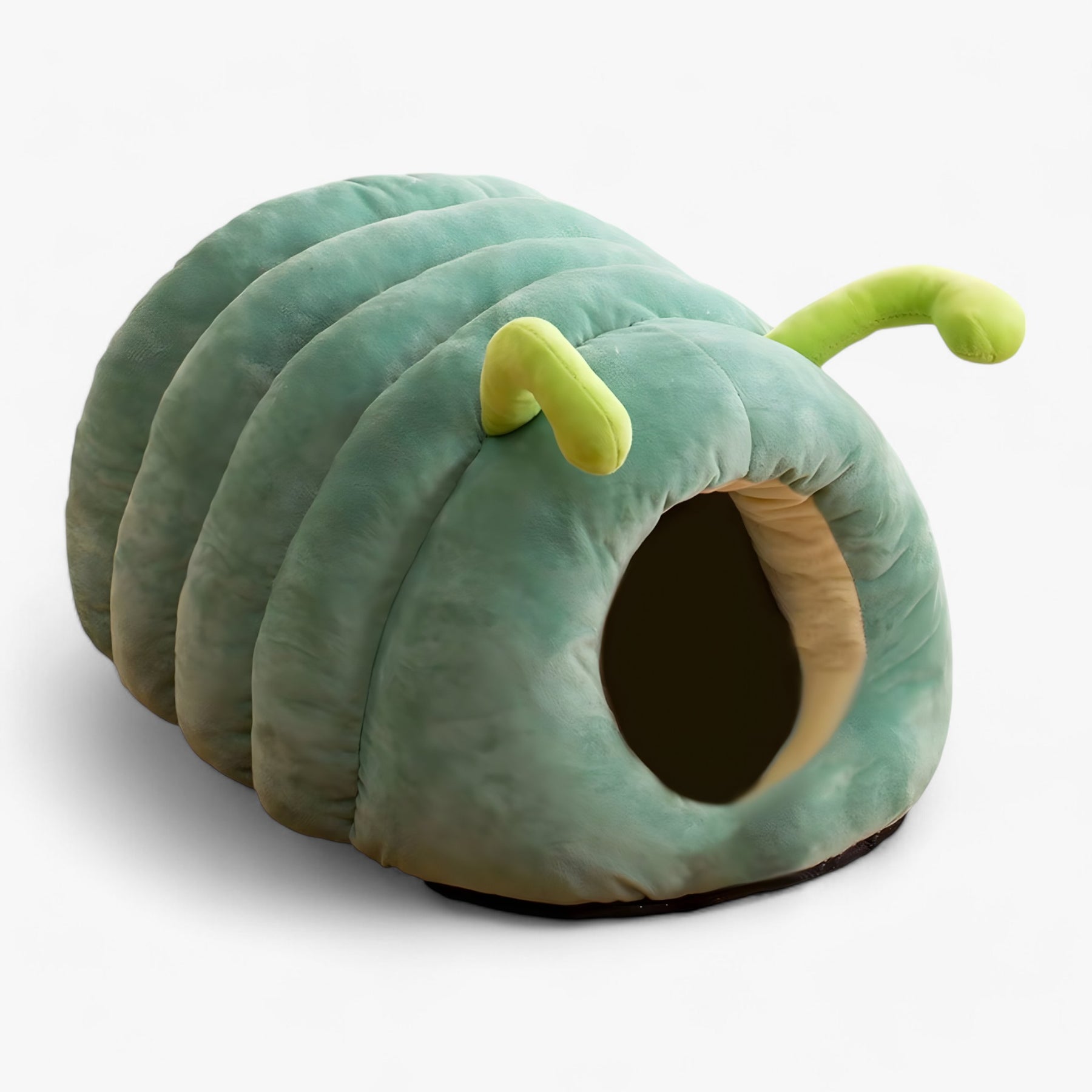 pets : SnuggleCave - Winter Huisdierennest - Warm en Knus in Groen 50x40x30cm van Pantino