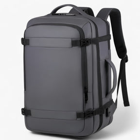 bags : Reisrugzak met USB Heren - Expande Zwart in NEE Expande Donker Grijs 18inch(32x46x15)cm van Pantino