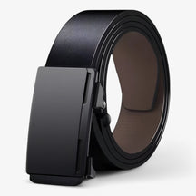 Belt : Riem Heren Zwart - Leren in Zwart 2 van Pantino