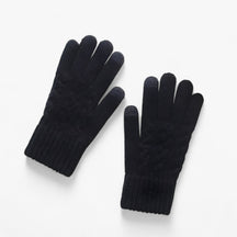 Gloves : Handschoenen Dames Huid Rood - Thermische Dameshandschoenen - Touch Screen Compatibel in Zwart van Pantino