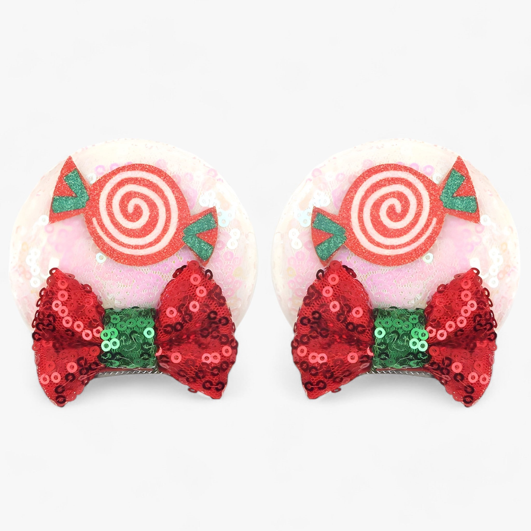 Hair Clips : Kerst Haaraccessoires - Disney Muisoren Haarspelden in 2 van Pantino