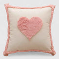 Decoratief Roze Fluwelen Gecapitonneerd Kussen
