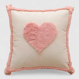 Decoratief Roze Fluwelen Gecapitonneerd Kussen