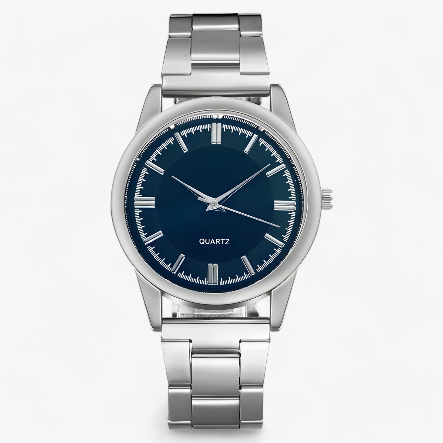 watches : Klassiek Quartz - Tijdloos & Veelzijdig - Goud Wit in Zilver Blauw van Pantino