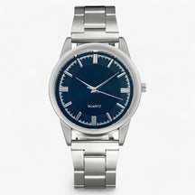 watches : Klassiek Quartz - Tijdloos & Veelzijdig - Goud Wit in Zilver Blauw van Pantino