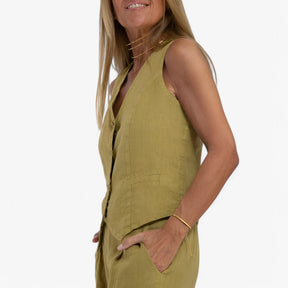 Outfit Sets : Mouwloos vest (met gratis bijpassende broek) in van Pantino