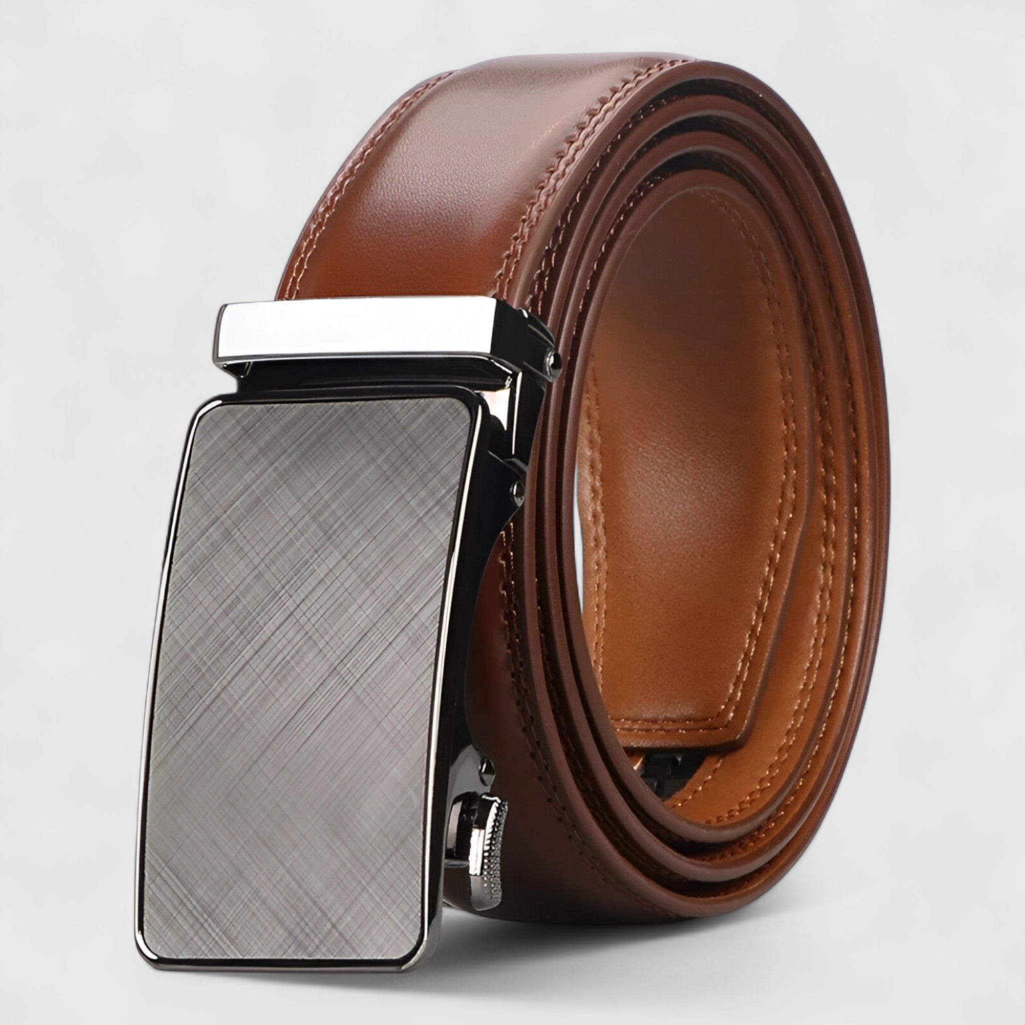 Belt : Fashion Riem - Verfijnd en Comfortabel - Bruin in Bruin van Pantino