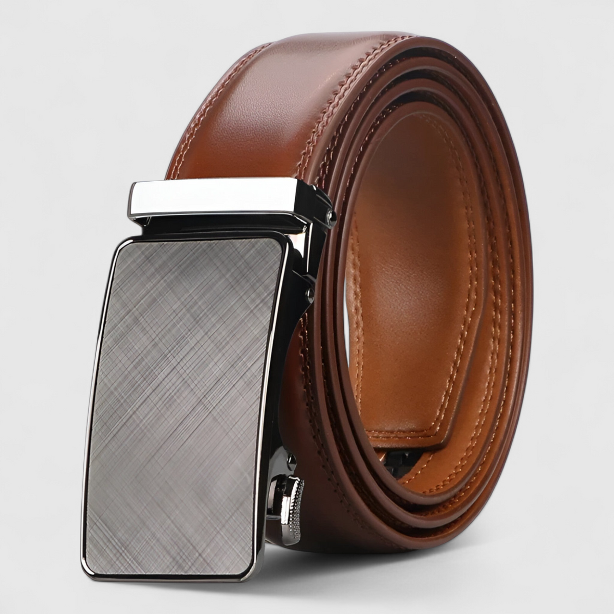 Belt : Fashion Riem - Verfijnd en Comfortabel - Bruin in Bruin van Pantino