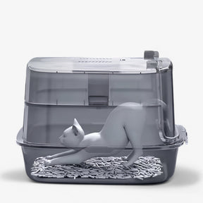 pets : Volledig Gesloten Kattenbak in van Pantino