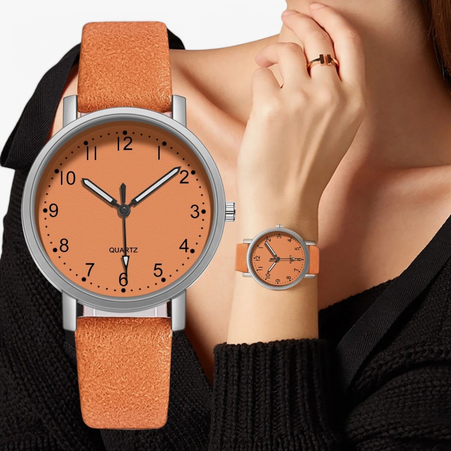 watches : Horloge Dames Zwart - Vintage Dameshorloge - Stijlvol en Comfortabel in van Pantino