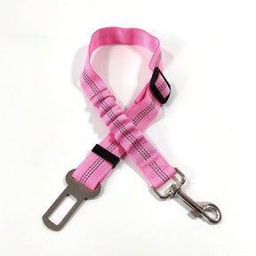 pets : PetGuard Belt - Reis Veilig met Jouw Hond - Zwart in Roze van Pantino