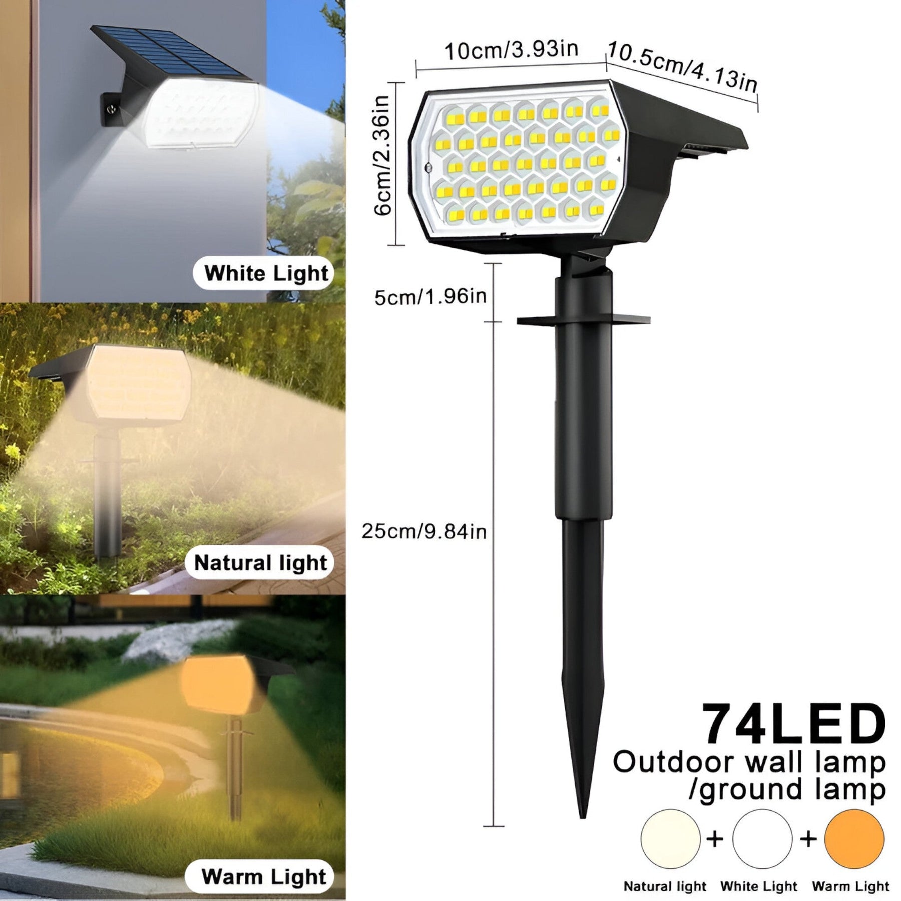 outdoor equipment : LED Zonne-Licht voor de Tuin in van Pantino