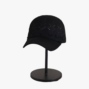 Sun Hat : Zomerhoed die Ademt voor Dames - Licht, Elegant en Verstelbaar - Beige in zwart van Pantino