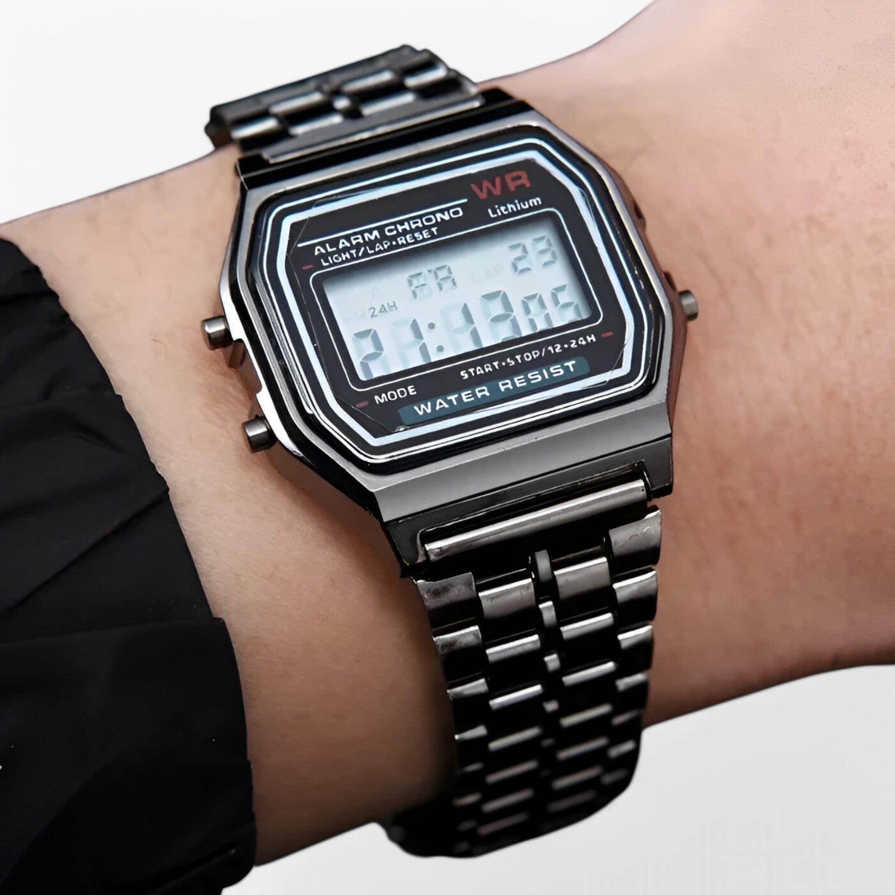 watches : Horloge Rosé Goud - Roestvrij Staal Militair Digitaal in van Pantino
