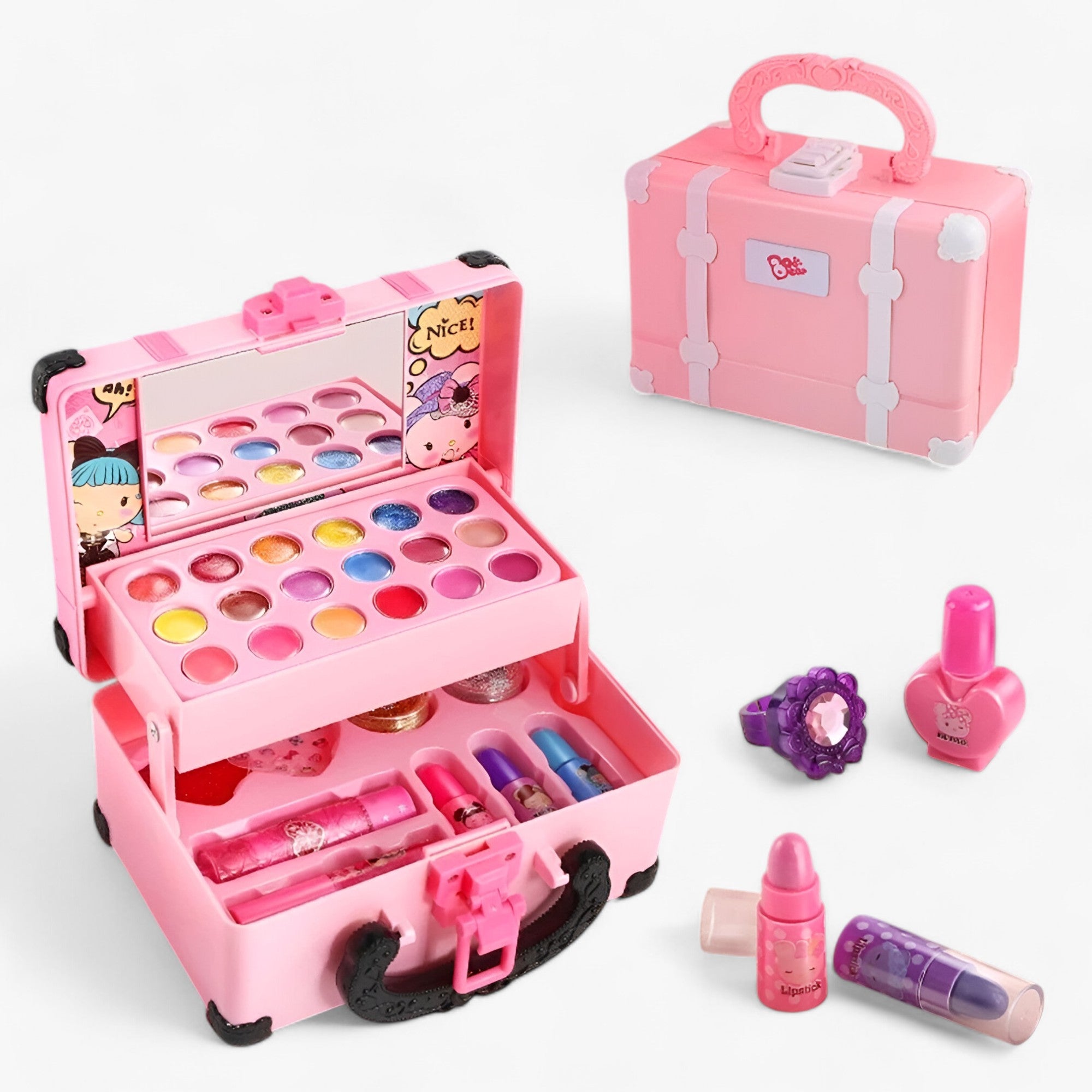 other : Prinses Beauty - Veilige Make-Up Speelset voor Kinderen in 1 stuk van Pantino