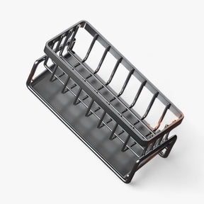 home & garden : CleanFlow - RVS Organizer voor Spons & Handdoek - Zwart in van Pantino