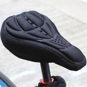 Bicycle Saddle Cover : Gel Zadelhoes ComfortRide - Universeel zwart voor fietsers: comfort & schokabsorptie op elke rit in van Pantino