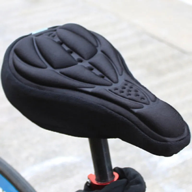 Bicycle Saddle Cover : Gel Zadelhoes ComfortRide - Universeel zwart voor fietsers: comfort & schokabsorptie op elke rit in van Pantino