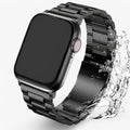 Armband Zwart - Elegante Stalen voor Apple Watch