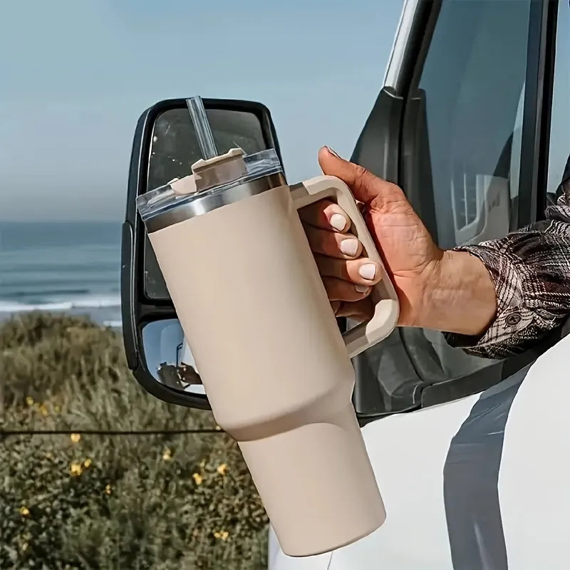 outdoor equipment : HeatGuard - De Beste Thermofles die Jij Ooit Zult Hebben - Donker Blauw in van Pantino