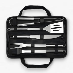 outdoor equipment : BBQ Gereedschapsset Roestvrij Staal in van Pantino
