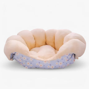 pets : Warm en Gezellig Winterkattenbed - Roze in Blauw van Pantino