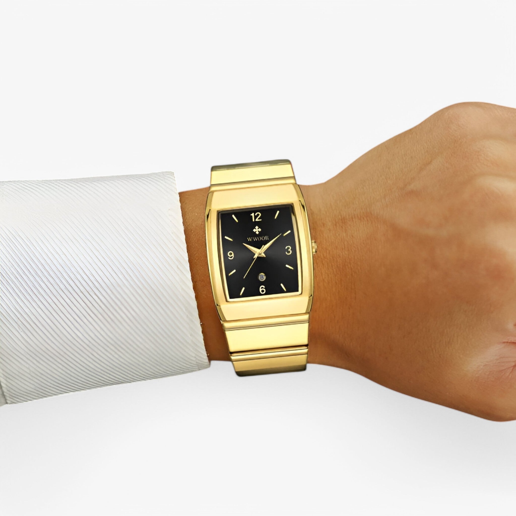 watches : Horloge Zilver Wit - Luxe Zakelijk in van Pantino