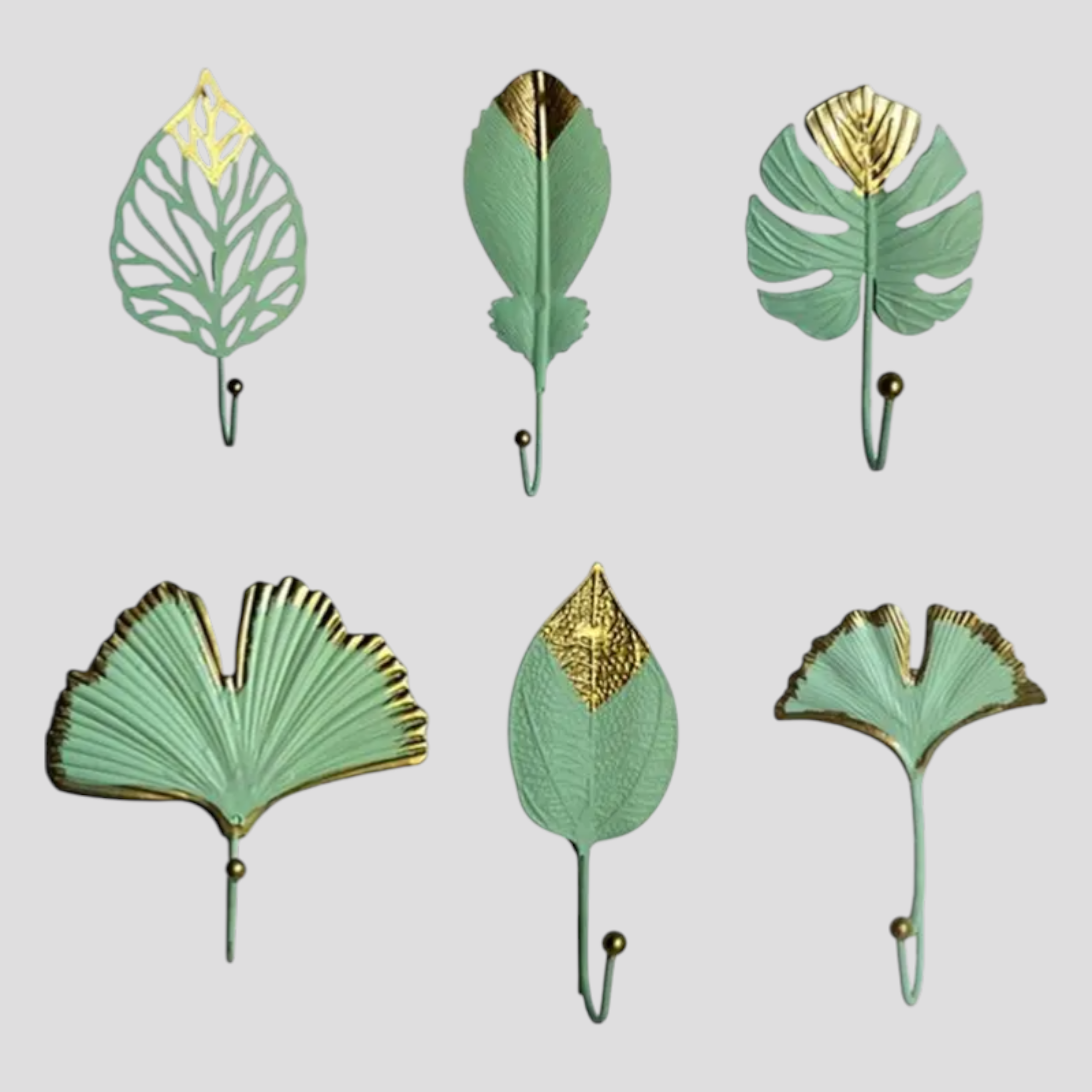 home & garden : Gouden Schelpen Muurhangers - Accessoires en Spulletjes Organiseren - Hanren Goud Elegant in van Pantino