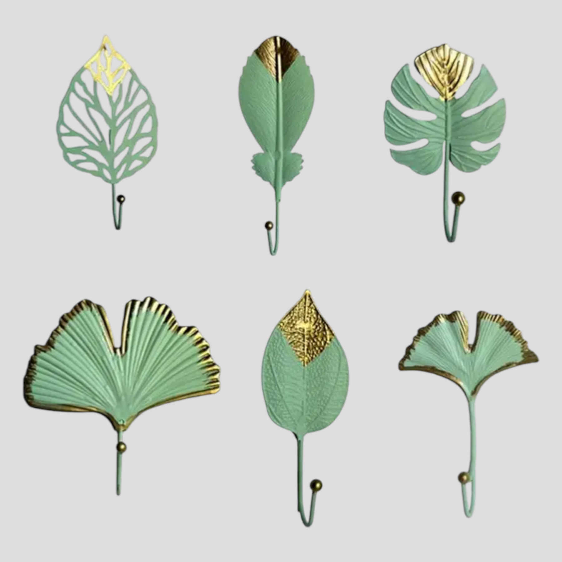 home & garden : Gouden Schelpen Muurhangers - Accessoires en Spulletjes Organiseren - Hanren Goud Elegant in van Pantino